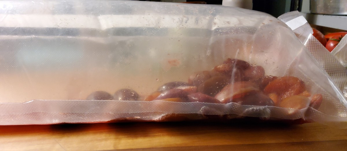 ...Tag 7: Lakto-fermentierte Pflaumen(Zwetschgen) ☺️