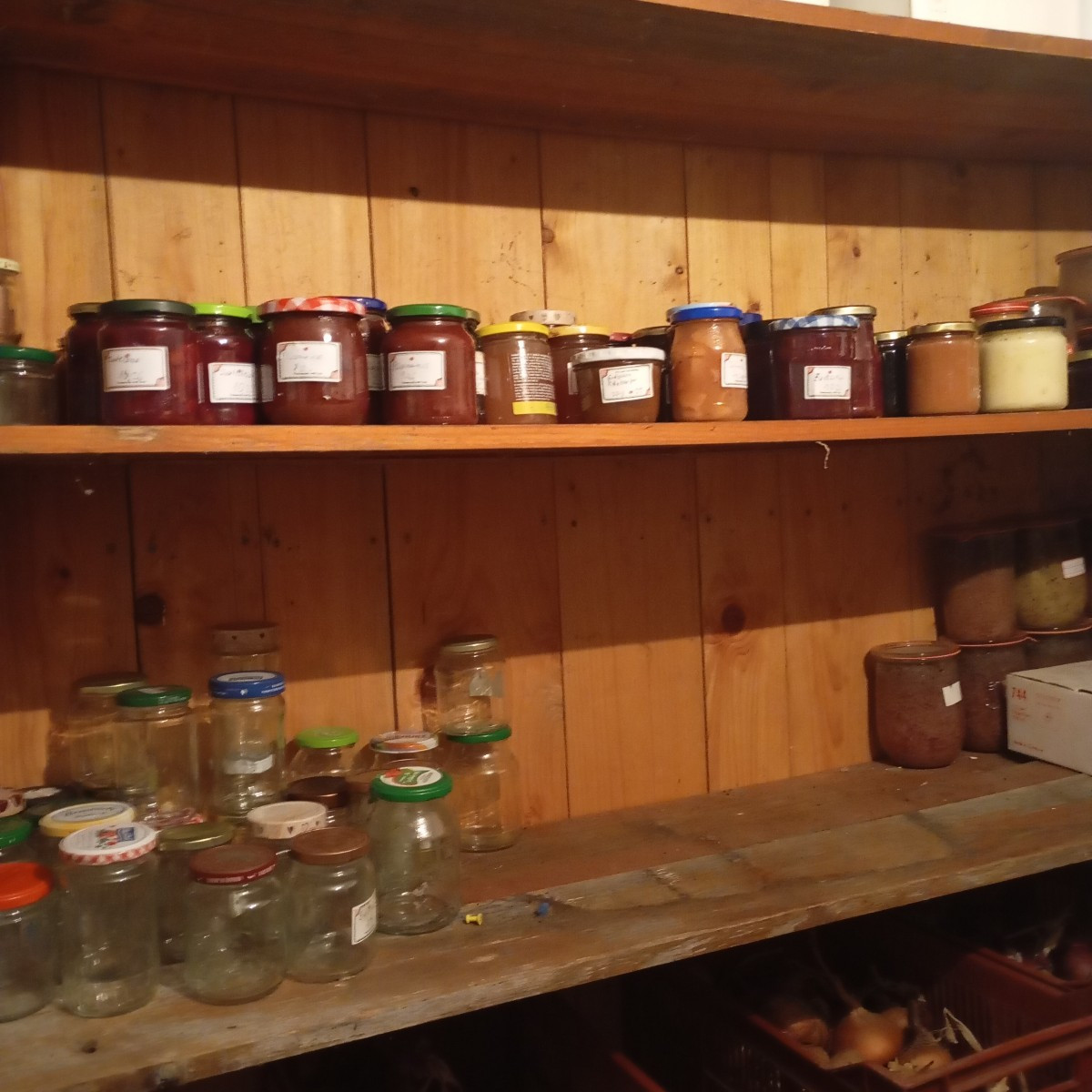 Boskop eingelagert das ist unsere Marmeladen Ernte heuer Frucht Säfte kirschpflaumensaft mit Holunder Birnensaft Quitte…