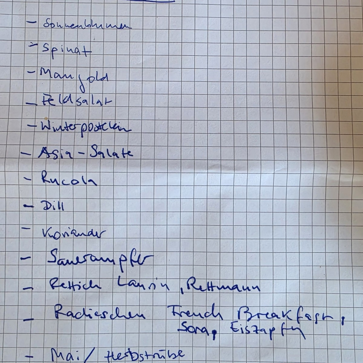 Witzig, ich sitze gerade an der selben Frage. Habe mir eine Liste gemacht und denke, was wohin ins Beet kommen kann. Zu…