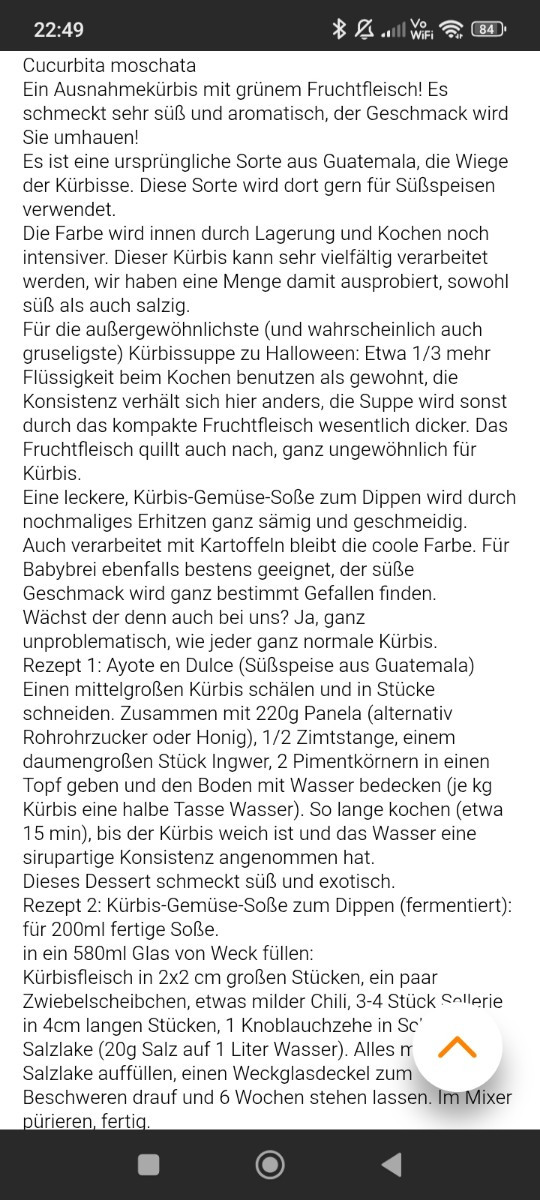 ... die Beschreibung