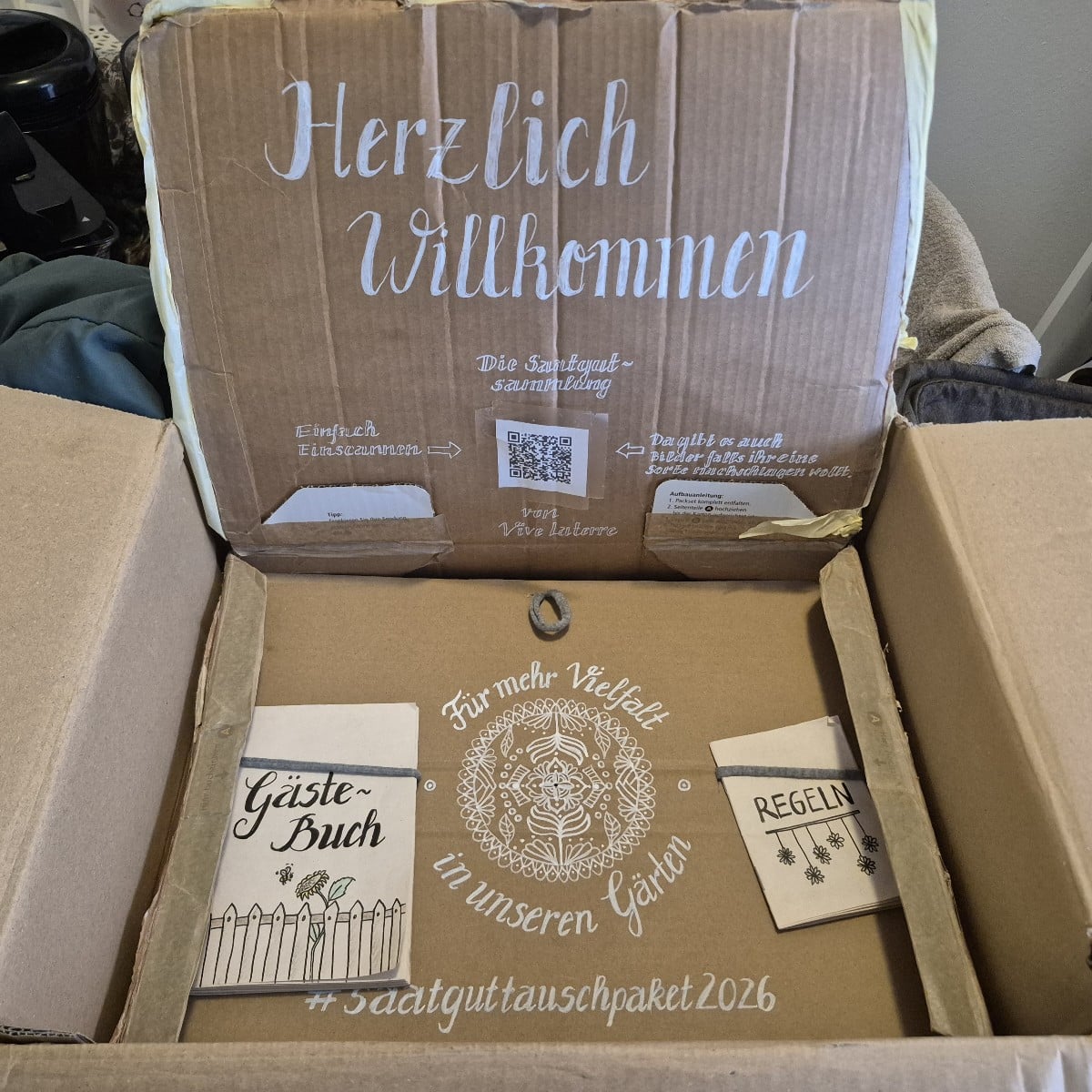 #saatguttauschpaket2026 

Moin moin, danke das ich mitmachen durfte. Waren ein paar tolle Sachen drin. Die Idee ist sup…