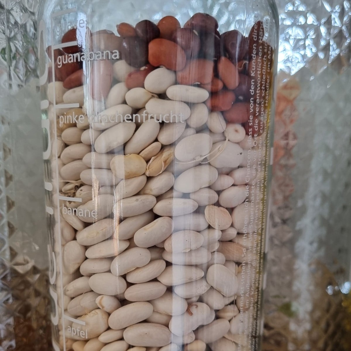 Aufbewahrung im Glas