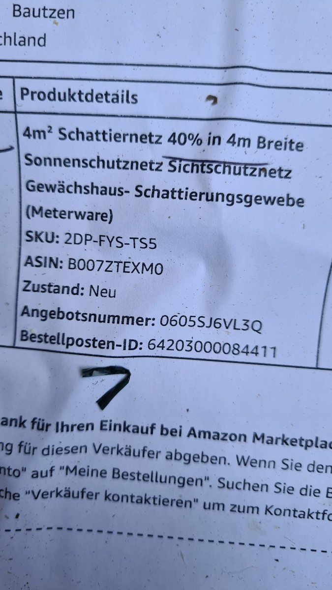 Hab sogar noch den Lieferschein gefunden....