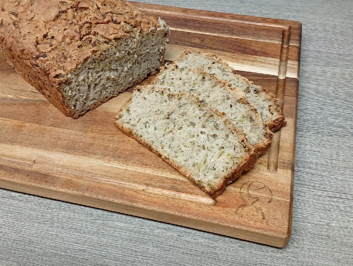 Chichinda-Brote - einmal mediterran und einmal mexikanisch.