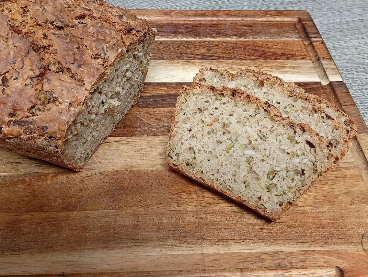 Chichinda-Brote - einmal mediterran und einmal mexikanisch.
