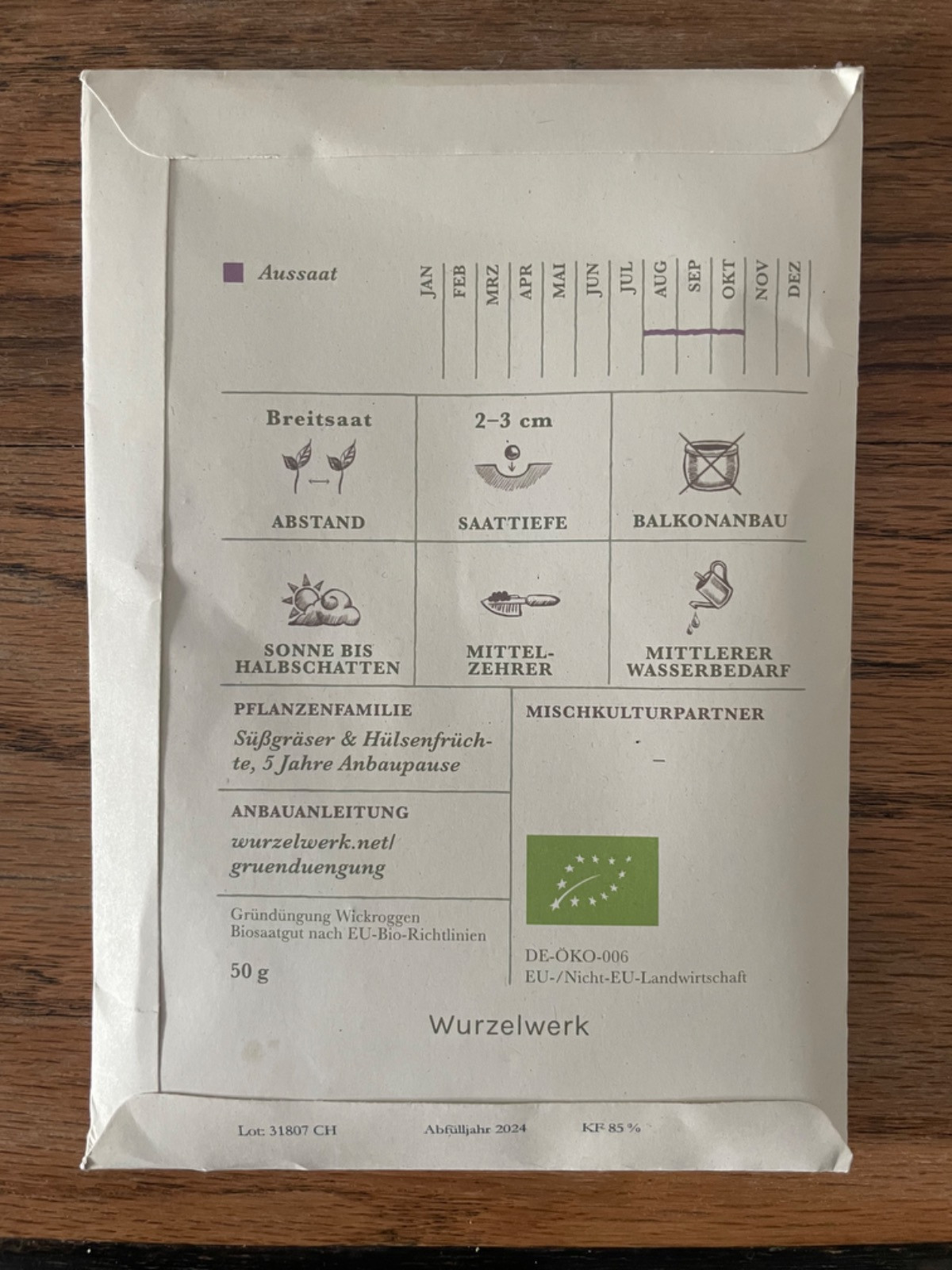 Wickroggen : Anbauen, ernten & gute Nachbarn