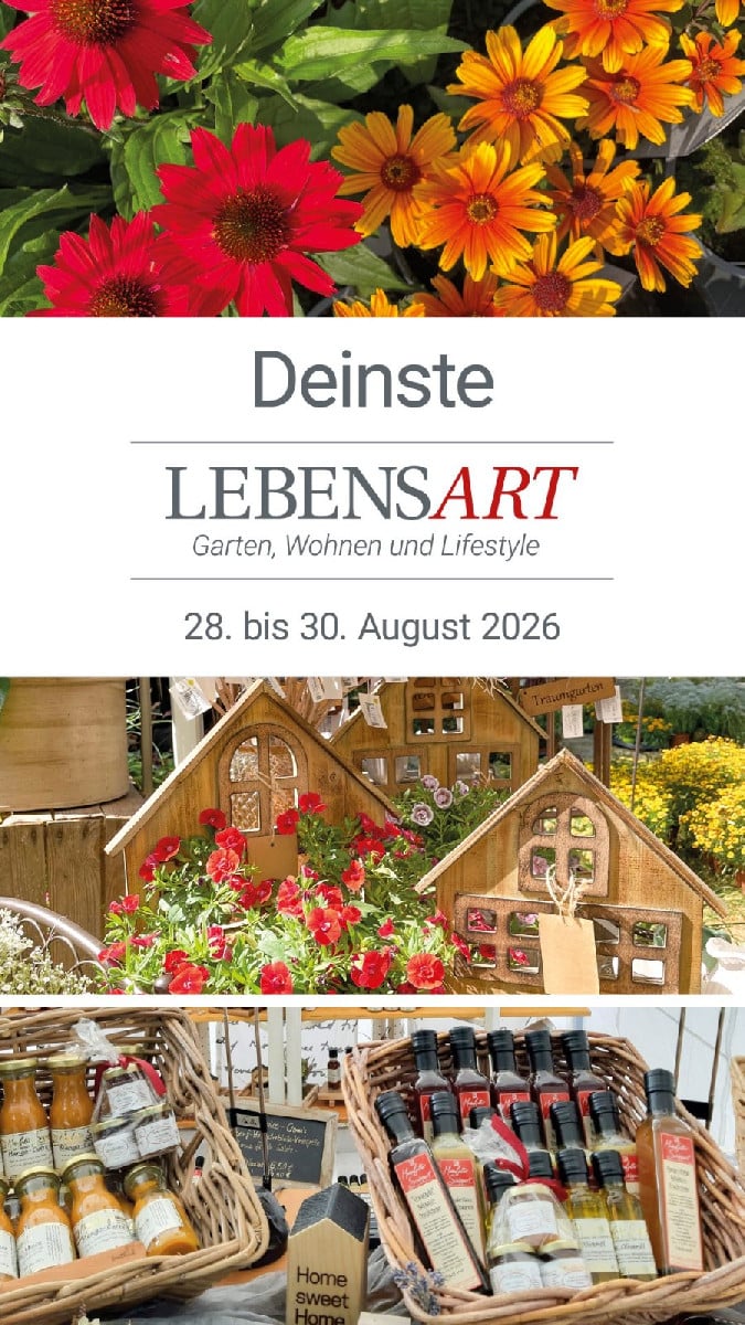 Hallo liebe Community,

ich habe Freikarten für Lebensart Veranstaltung an der Deinster Mühle. Gültig nur am Freitag, 2…
